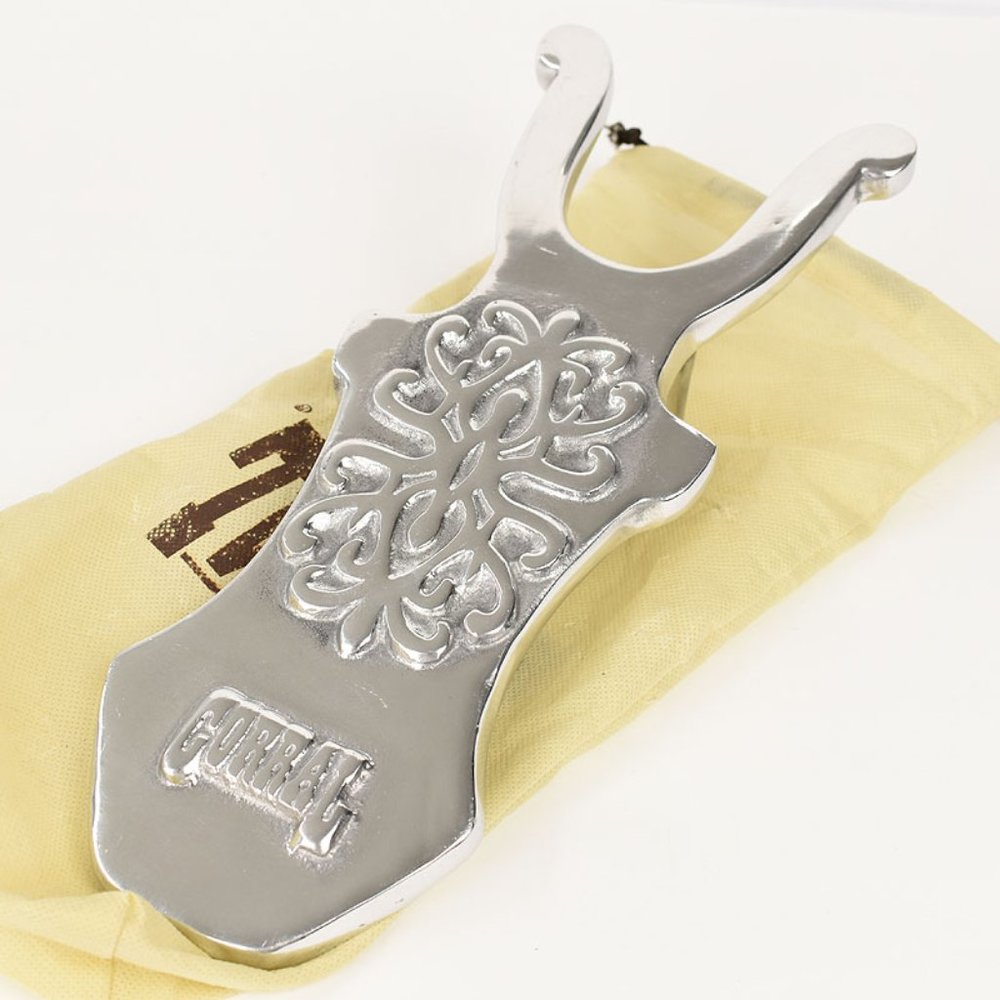 CORRAL Silvertone Metal Boot Jack NEW